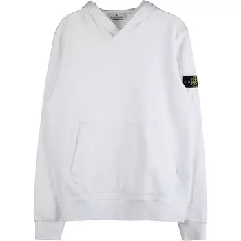 Детская толстовка Stone Island, белый