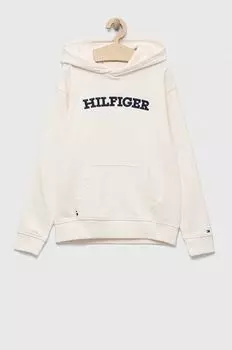 Детская толстовка Tommy Hilfiger, бежевый