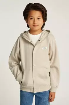 Детская толстовка Tommy Hilfiger, бежевый