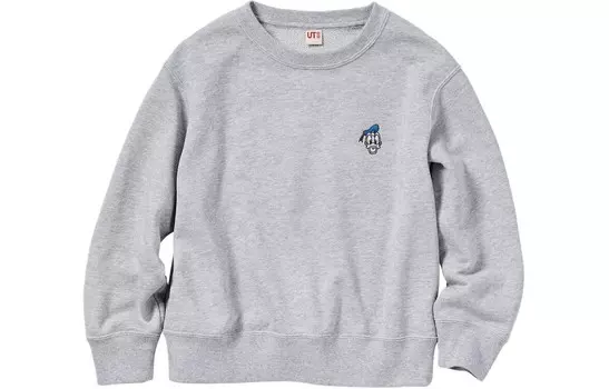Детская толстовка Uniqlo, серый