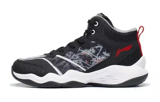 Детские баскетбольные кроссовки GS Low-top Grey Lining Young, черный