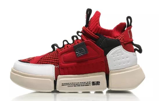 Детские баскетбольные кроссовки GS Mid-top Red Lining Young