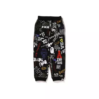 Детские брюки A Bathing Ape, черный