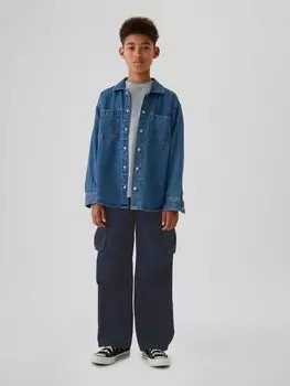 Детские брюки-карго Gap, синий