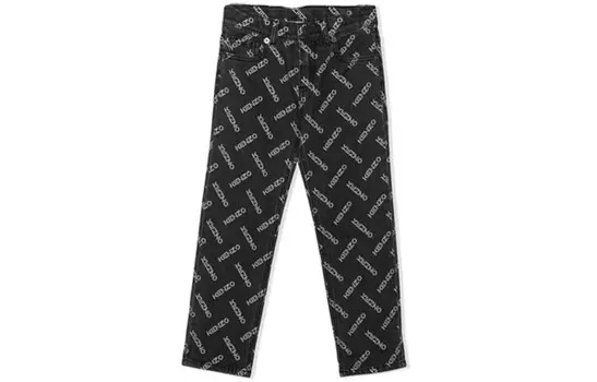Детские брюки Kenzo, черный
