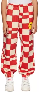 Детские брюки Red & Off-White Grid Lounge Jellymallow