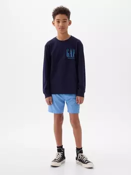 Детские быстросохнущие шорты Gap, синий