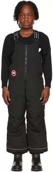Детские черные зимние брюки Thunder, черные Canada Goose Kids