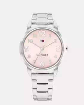 Детские/Девочки 1720045 стальные мужские часы Tommy Hilfiger, серебряный