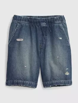 Детские джинсовые шорты Gap, синий