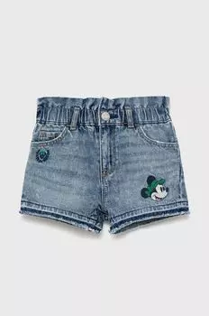 Детские джинсовые шорты GAP x Disney, синий