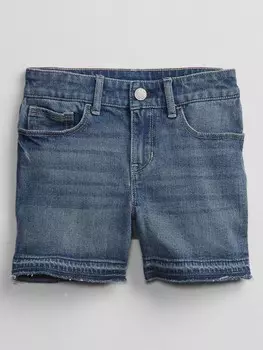 Детские джинсовые шорты миди Gap, синий