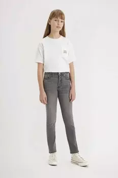Детские джинсы 501 Levi's, серый