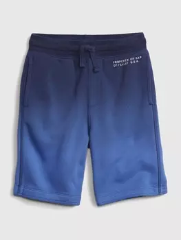 Детские флисовые шорты Gap, синий