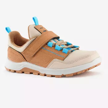 Детские горные ботинки Quechua, цвет beige lunar/moka light