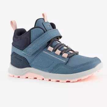 Детские горные ботинки Quechua, цвет storm blue/azul acero/pearl pink