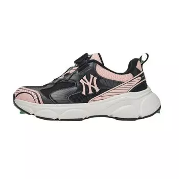 Детские кеды Kids Low-top Black/Pink Mlb Kids, черный/розовый