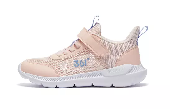 Детские кеды Kids Low-top Pink/Blue 361°Kids, розовый