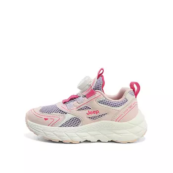 Детские кеды Kids Low-top Purple Jeep, розовый