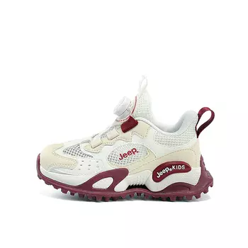 Детские кеды Kids Low-top Red Jeep, бежевый/красный