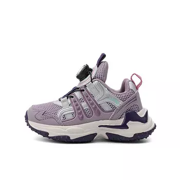 Детские кеды Kids Low-top Серые Jeep, фиолетовый