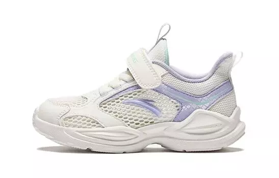Детские кеды PS Low-top Белые/фиолетовые Anta Kids, фиолетовый
