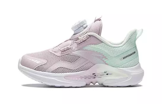 Детские кеды PS Low-top Pink Green Anta Kids, цвет Pink Moon/Nori/Magnet
