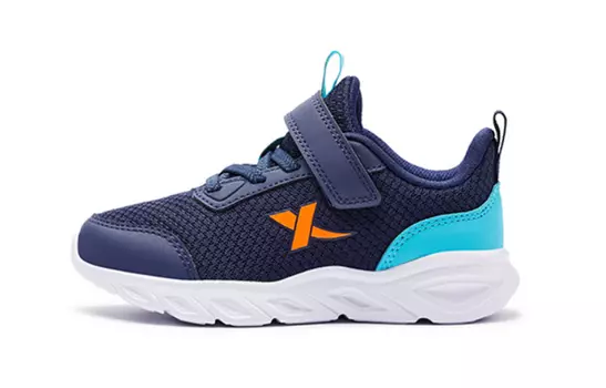 Детские кеды PS Low-top Синие/оранжевые Xtep