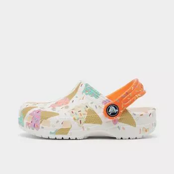 Детские классические сабо Crocs для малышей, белый