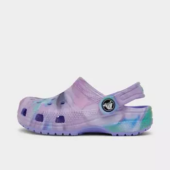 Детские классические сабо Crocs для малышей, фиолетовый