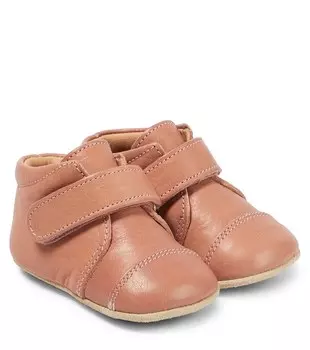 Детские кожаные сапоги Petit Nord, розовый