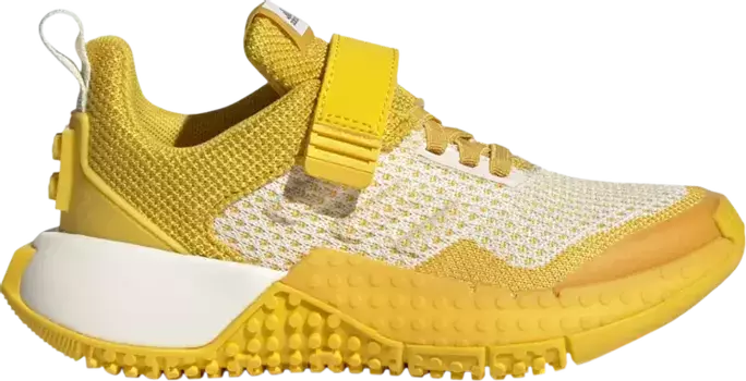 Детские кроссовки Adidas LEGO x Sport Pro J, желтый/белый