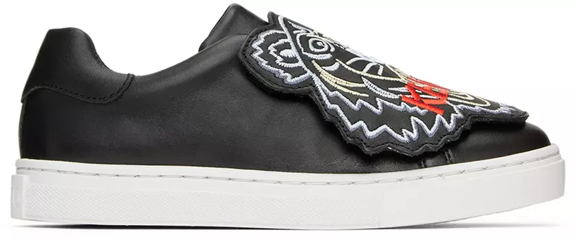 Детские кроссовки Black & Red Tiger Kenzo