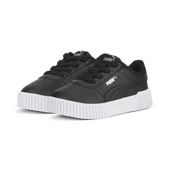 Детские кроссовки Carina 2.0 AC PUMA, черный/серебристый/серый