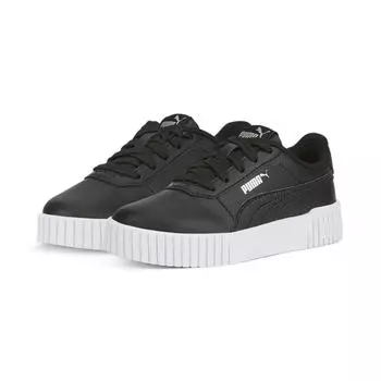 Детские кроссовки Carina 2.0 PUMA, черный/серебристый/серый