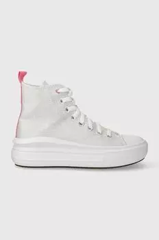 Детские кроссовки Converse, серебро