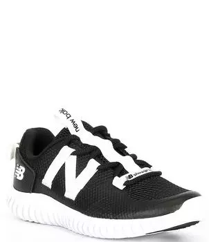Детские кроссовки для бега на шнуровке New Balance Playgruv V2 (для малышей), черный