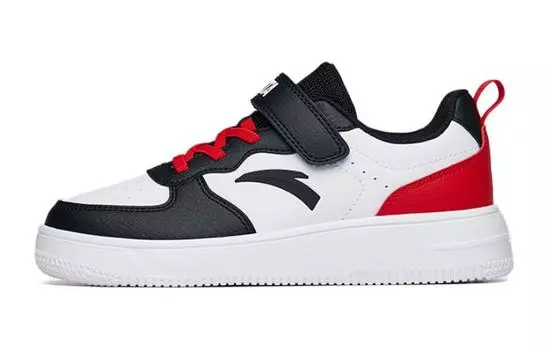 Детские кроссовки для скейтбординга GS Low-top Black/Dark Obsidian/Total Orange Anta Kids