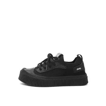 Детские кроссовки для скейтбординга Kids Low-top Black Jeep, черный