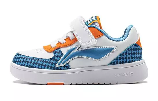 Детские кроссовки для скейтбординга Kids Low-top Standard White/Cobalt White Blue Lining Young, синий