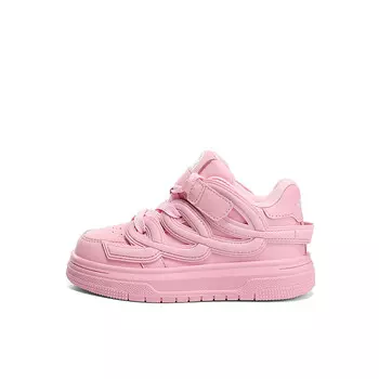 Детские кроссовки для скейтбординга Kids Low-top Pink Jeep, розовый
