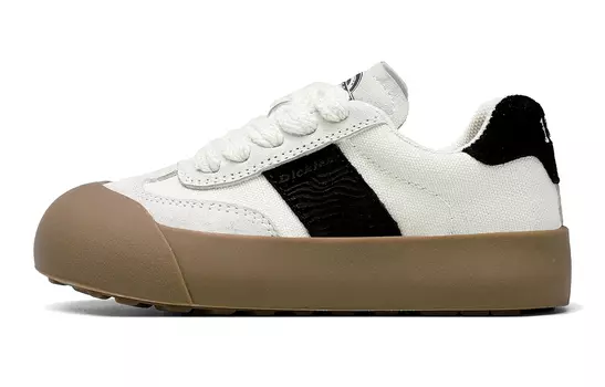 Детские кроссовки для скейтбординга PS Low-top бежевый/бежевый/бежевый Dickies, бежевый/черный