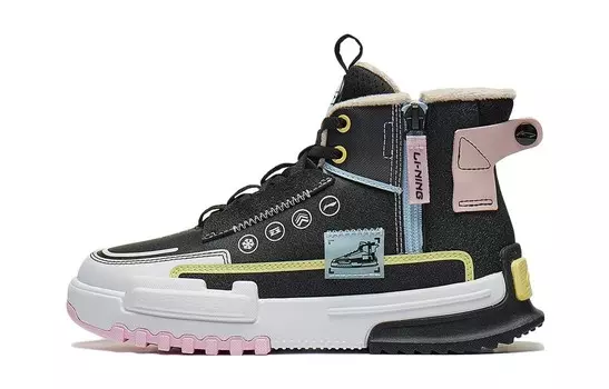 Детские кроссовки для скейтбординга Touge 3.0 V2 GS Mid-top Black/Standard White Lining Young, черный