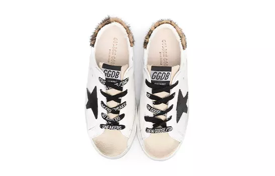 Детские кроссовки Golden Goose, бело-черный