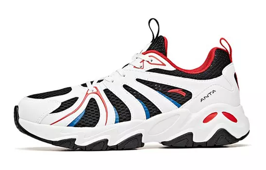 Детские кроссовки GS Low-top Black/ANTA White/University Red Anta Kids