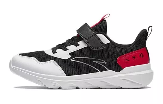 Детские кроссовки GS Low-top Black/Dark Obsidian/Total Orange Anta Kids, черный/оранжевый