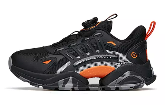 Детские кроссовки GS Low-top Black/Racing Orange Anta Kids