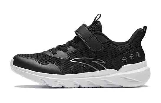 Детские кроссовки GS Low-top Black/White Anta Kids, черный/белый