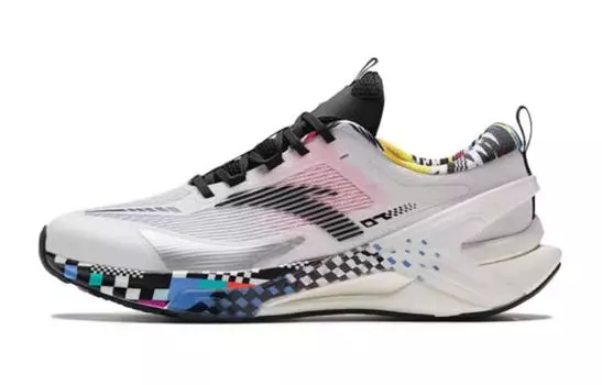 Детские кроссовки GS Low-top Black/White Anta Kids, черный/белый