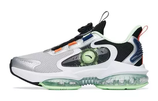 Детские кроссовки GS Low-top Silver/Green Anta Kids